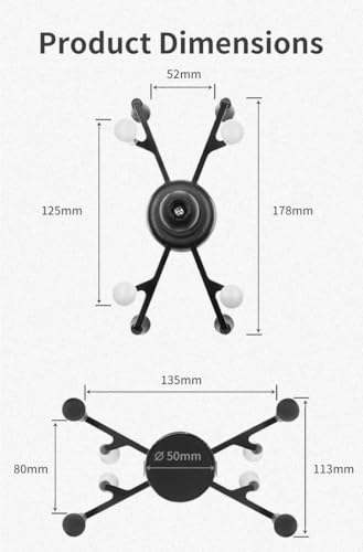 Tablet Mount with Composite Double Socket Arm