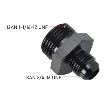 8AN Male Flare to 12AN 12 ORB O