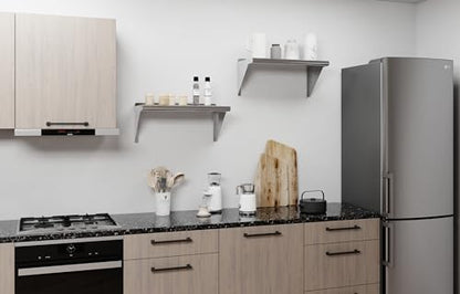 12 in. x 24 in. Stainless Steel Wall Mount Shelf
