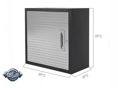 Heavy Duty 8 Piece Steel Garage Cabinet Storage Set with Rolling Workbench
