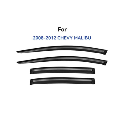 Window Visors Rain Guards for 2008 2009 2010 2011 2012 Chevy Malibu