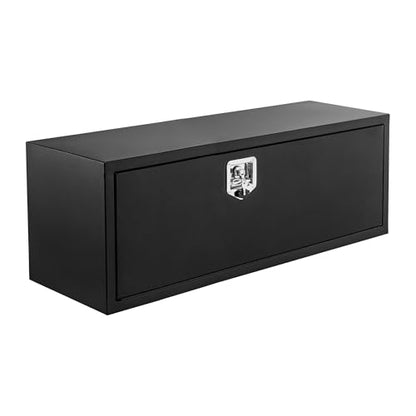 Black Steel Truck Bed Tool Box