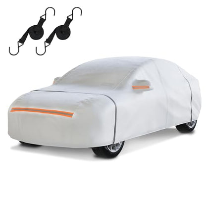 Heavy Duty Sedan Car Cover Waterproof All Weather for Automobiles