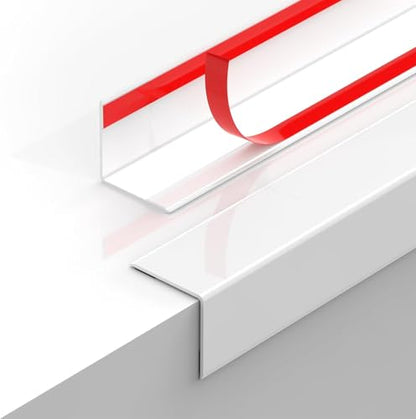 Wall Corner Protectors Pure White 39"