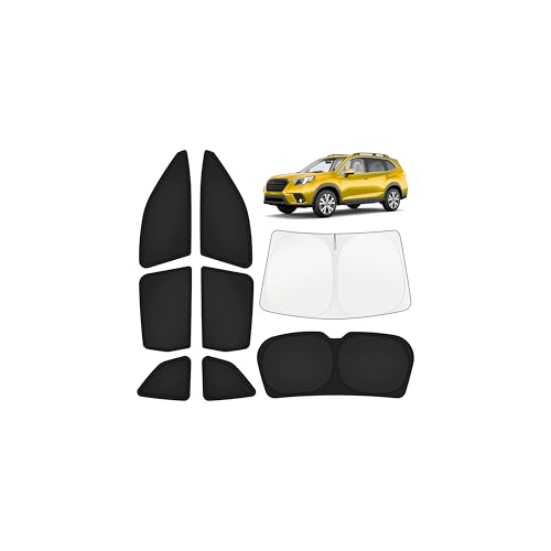 Car Window Shades for Subaru Forester 2019 (8 Count)