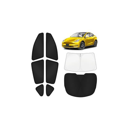 Car Window Shades for Tesla Model Y Juniper 2025 (8 Count)