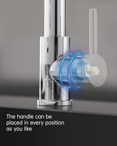 Chrome Kitchen Sink Faucet