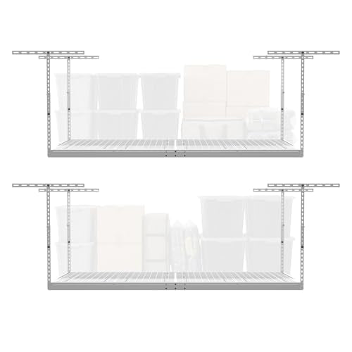 MonsterRax 2 Pack 4x8 Overhead Garage Storage Rack