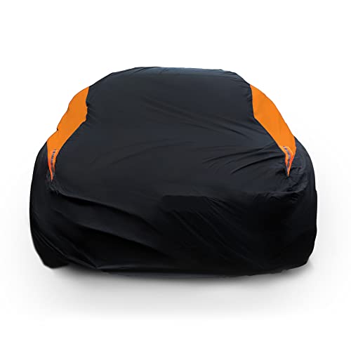 Waterproof Car Cover All Weather Snowproof UV Protection Windproof Outdoor Full car Cover