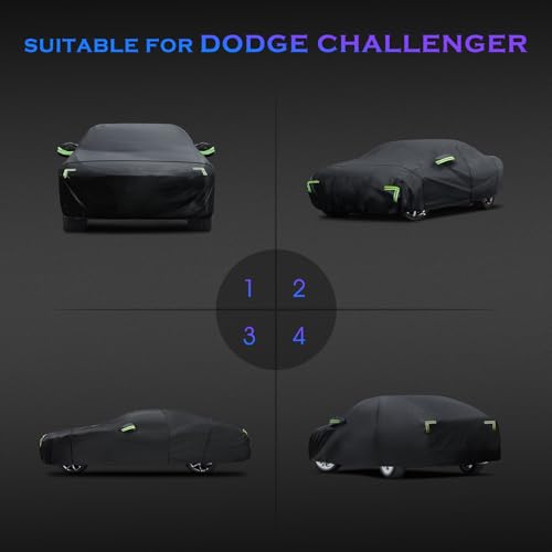Car Cover Custom Fit for Dodge Challenger 2008