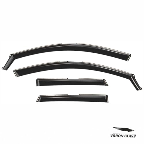 in Channel Extra Durable Rain Guards for Audi Q3 2019 (4 Count)