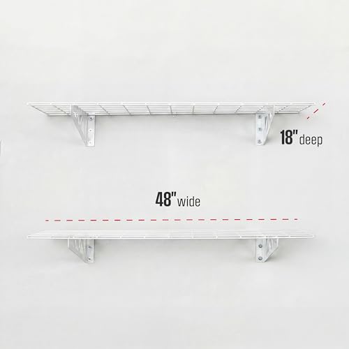 Steel Garage Wall Shelves 2 (2 Count)