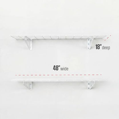 Steel Garage Wall Shelves 2 (2 Count)