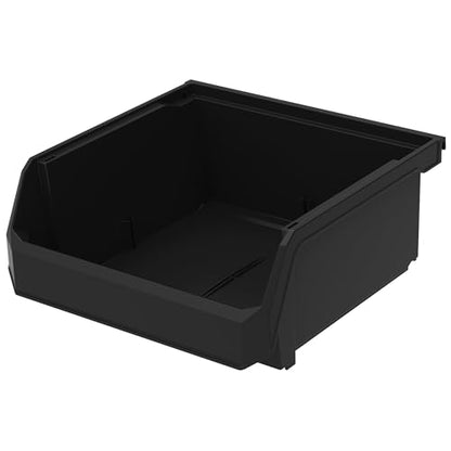 Medium Wide Stackable Plastic Storage Bins