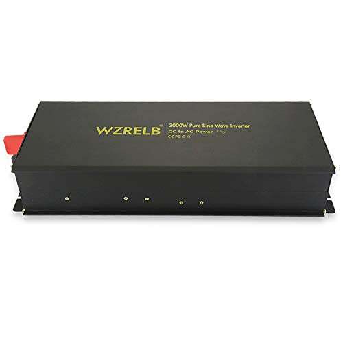 Power Inverter 3000W Pure Sine Wave Inverter 24V 120V Dc AC Converter