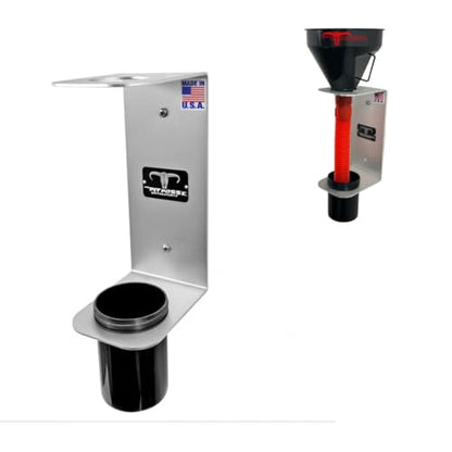 PP3367 Kit Oil Funnel and Holder for Automotive Oil Change Large Wide Mouth Flex Flexible Spout Extension Funnel with Handle and Strainer