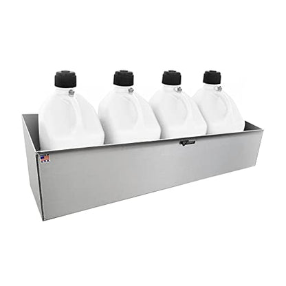 431 Utility Fuel Jug Rack Holder Shelf 46" Fits 4 Five Gallon Jugs