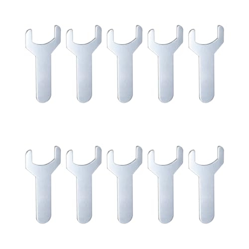 10pcs Small Wrench 22x70x2mm Metric U (10 Count)