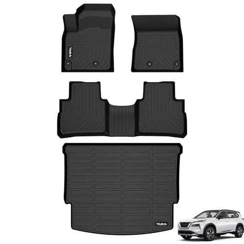 All Weather Floor Mats & Cargo Liner for Nissan Rogue 2026 2025 2024 2023 2022 2021