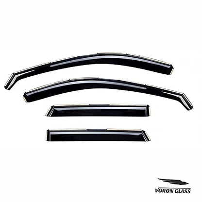 in Channel Extra Durable Rain Guards for Mazda CX