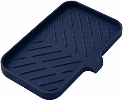 Silicone Soap Dish with Drain Spout