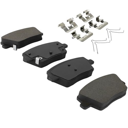 Rear Semi Metallic Brake Pads
