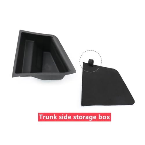 Compatible For Tesla Model Y Car Interior Accessories Trunk Side Cover Original Car Storage Durable Trunk Storage Box