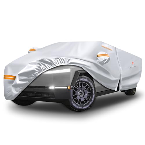 6 Layers Silver Waterproof Car Cover Replace for Tesla Cybertruck