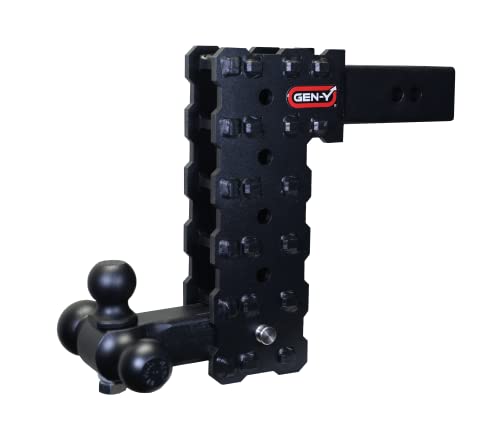 Solid Shank Adjustable Tow Hitch with Tri