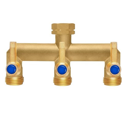 Brass Garden Hose Splitter