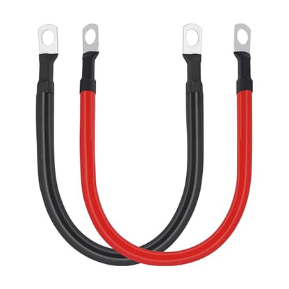 4 AWG Battery Cable 4 Gauge Pure Copper Battery Inverter Cables with 3
