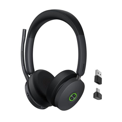 BH74 ANC Wireless Headset with Mic for Work