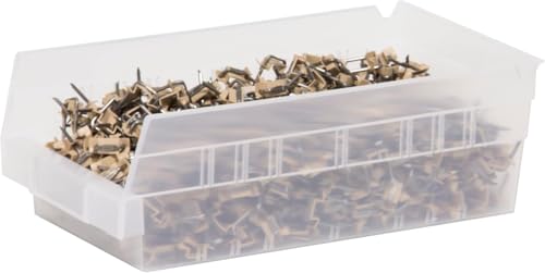 30130 Heavy Duty Plastic Shelf Bins (12 Count)