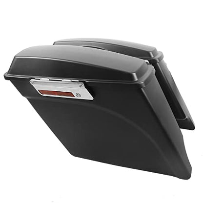 Motorcycle 5" Stretched Saddlebags Fit For Harley Touring 1993