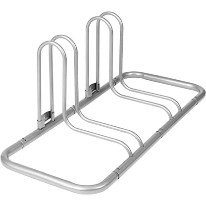 Stash Rack 2 Bike Floor Stand Bicycle Storage Organizer