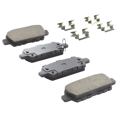 Rear Semi Metallic Brake Pads