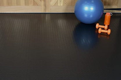 Seamless Sheet Vinyl Shed Flooring Cover with Bonded Fibrous Backing