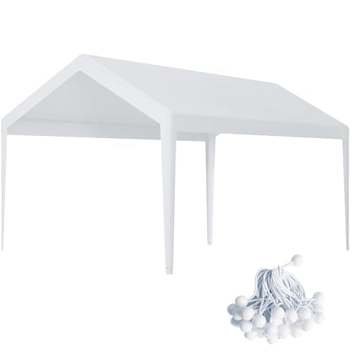 12 x 20 FT Carport Replacement Cover (192 Ounce)