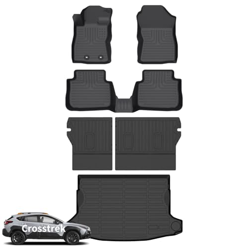 Floor Mats Backseat Cargo Liner for Subaru Crosstrek 2024