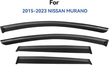 Window Visors Rain Guards for 2015