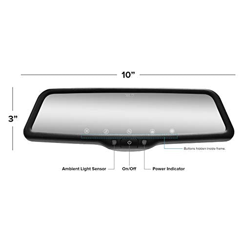 10" OEM Rear View Mirror Dash Cam with 10" LCD Screen