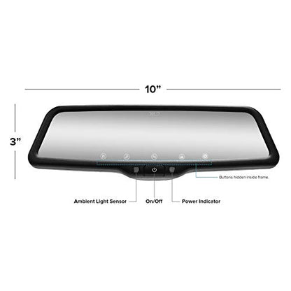 10" OEM Rear View Mirror Dash Cam with 10" LCD Screen