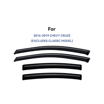 Window Visors Rain Guards for 2016 2017 2018 2019 Chevrolet