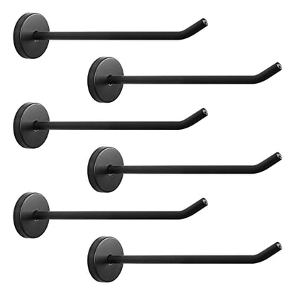 Coat Hooks Wall Mount Hooks for Hanging Hat Hurse Robe (6 Count)
