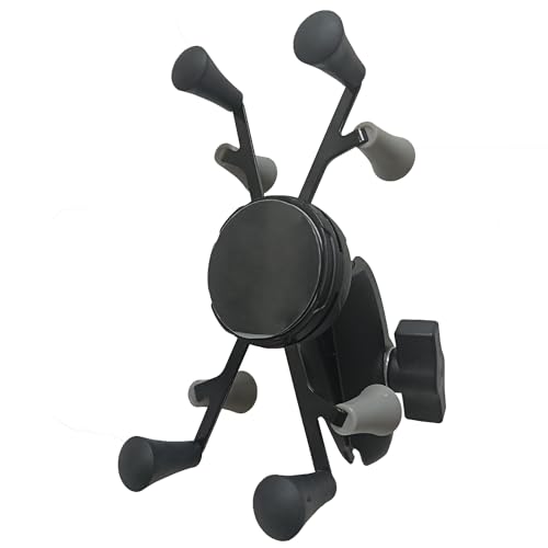 Phone Holder with Double Socket Arm Compatible with 1" Ball Mount