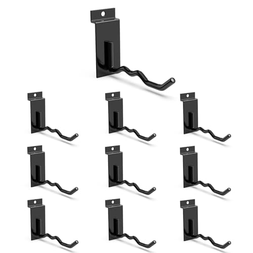 Wave Slatwall Hooks (10 Count)