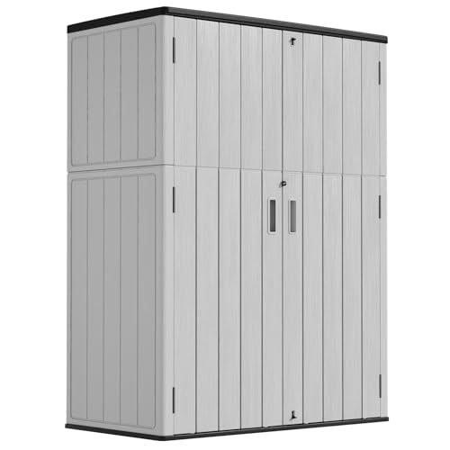 Vertical Storage Sheds with Floor