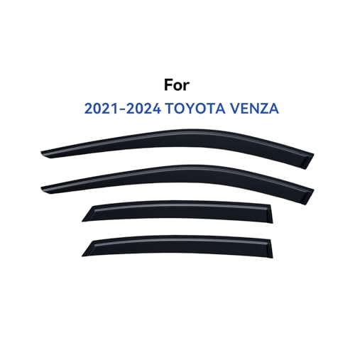 Window Visors Rain Guards for 2021 2022 2023 2024 Toyota Venza