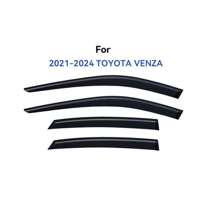 Window Visors Rain Guards for 2021 2022 2023 2024 Toyota Venza