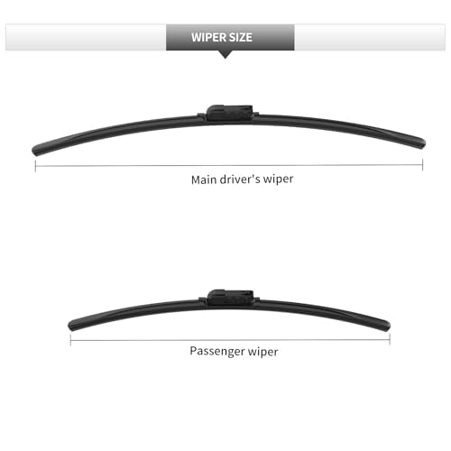 Front Windshield Wiper Blades for BMW X6 2020